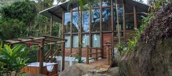 Casa do Lenhador, Durma ao som da Cachoeira!