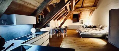 Familien-Studiosuite | Wohnbereich