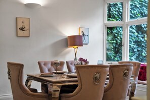 Family Apartment, 3 Bedrooms | Living area | 40-inch Smart TV with digital channels - The Belgravia Residences (London)