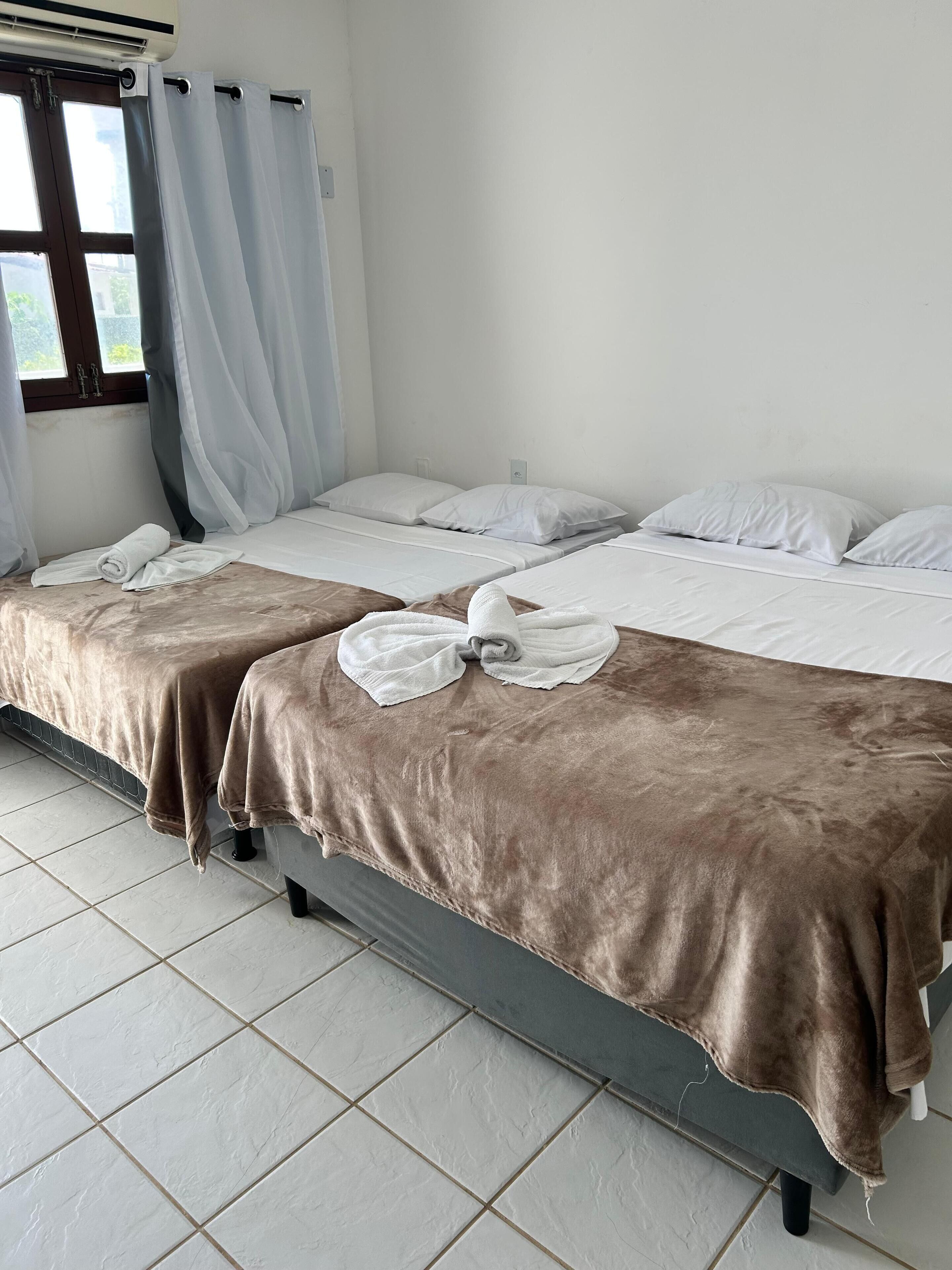 家庭房 | 免费 WiFi、床单