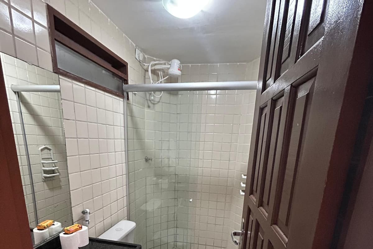 Towels, soap, toilet paper