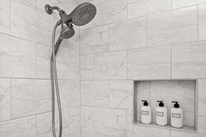 Hair dryer, towels