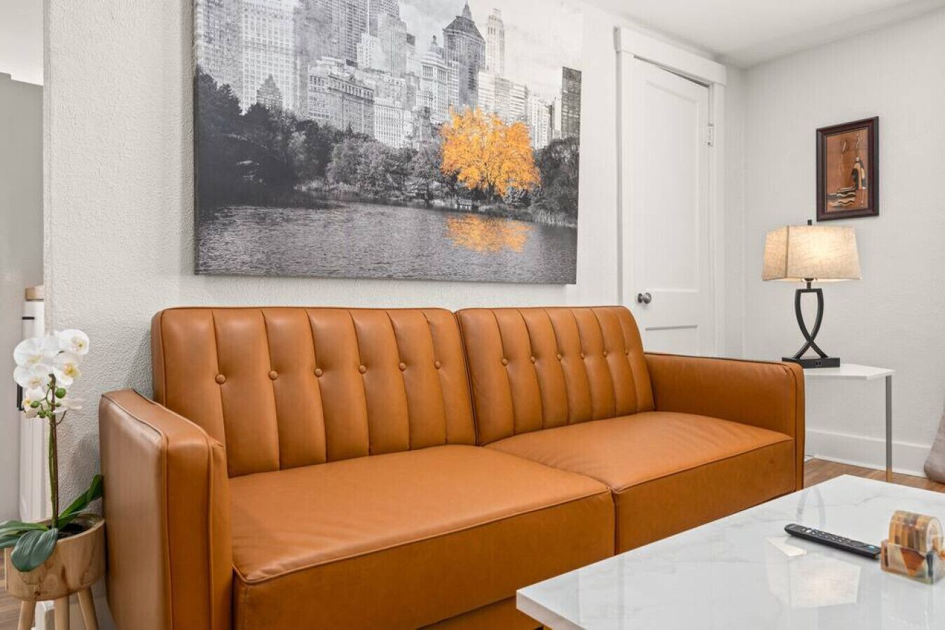 Télévision, cheminée