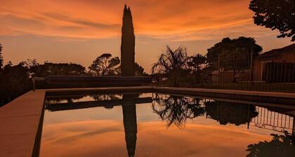 Gite sur Domaine Viticole Avec Piscine Chauffée