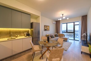 Luxury Apartment, 1 Bedroom, River View | In-room dining - Waterfront Residences (Belgrade)