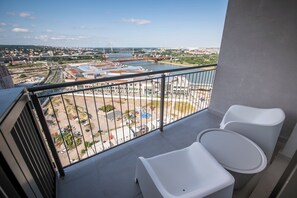 Panoramic Apartment, 1 Bedroom, River View | Terrace/patio - Waterfront Residences (Belgrade)