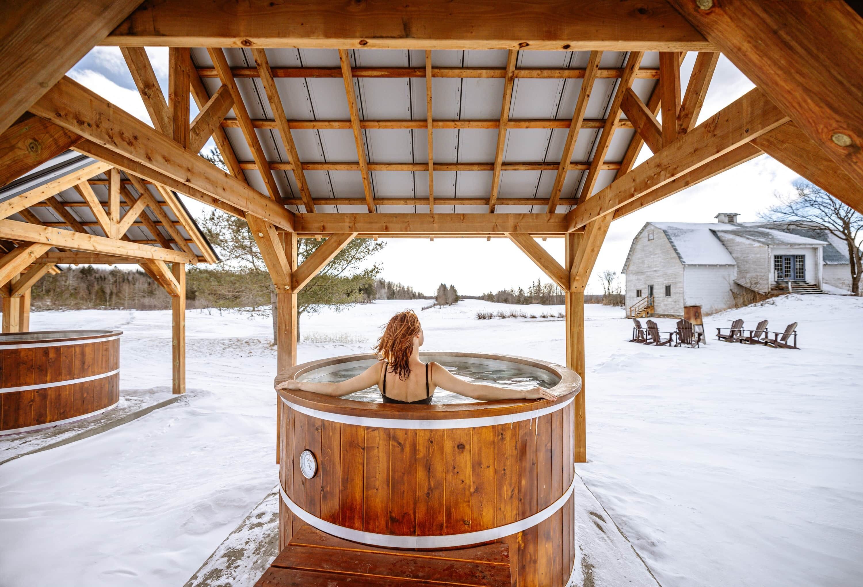 Bains thermaux accessibles gratuitement — Pavillon l'Espace temps