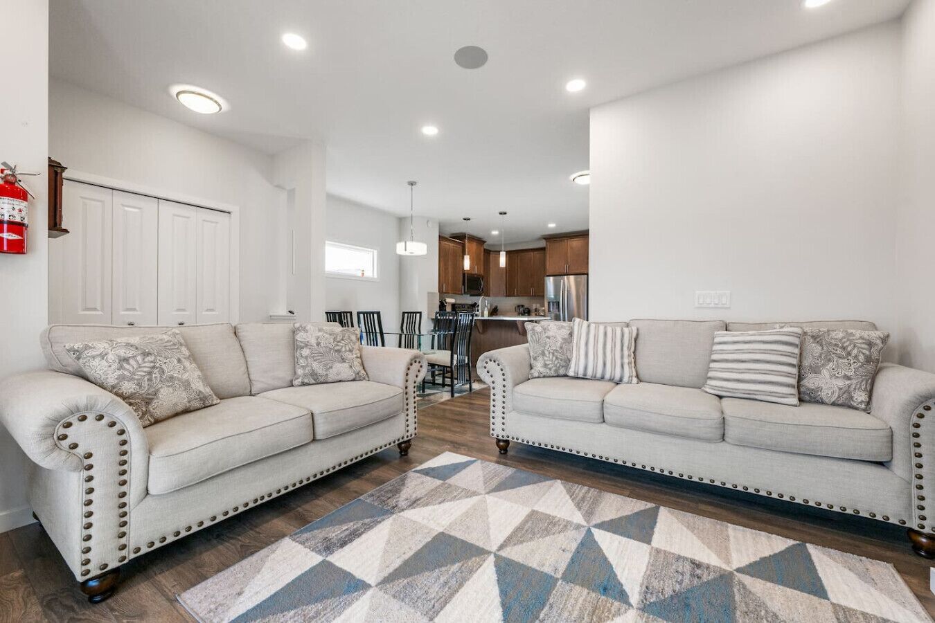 TV connectée, cheminée