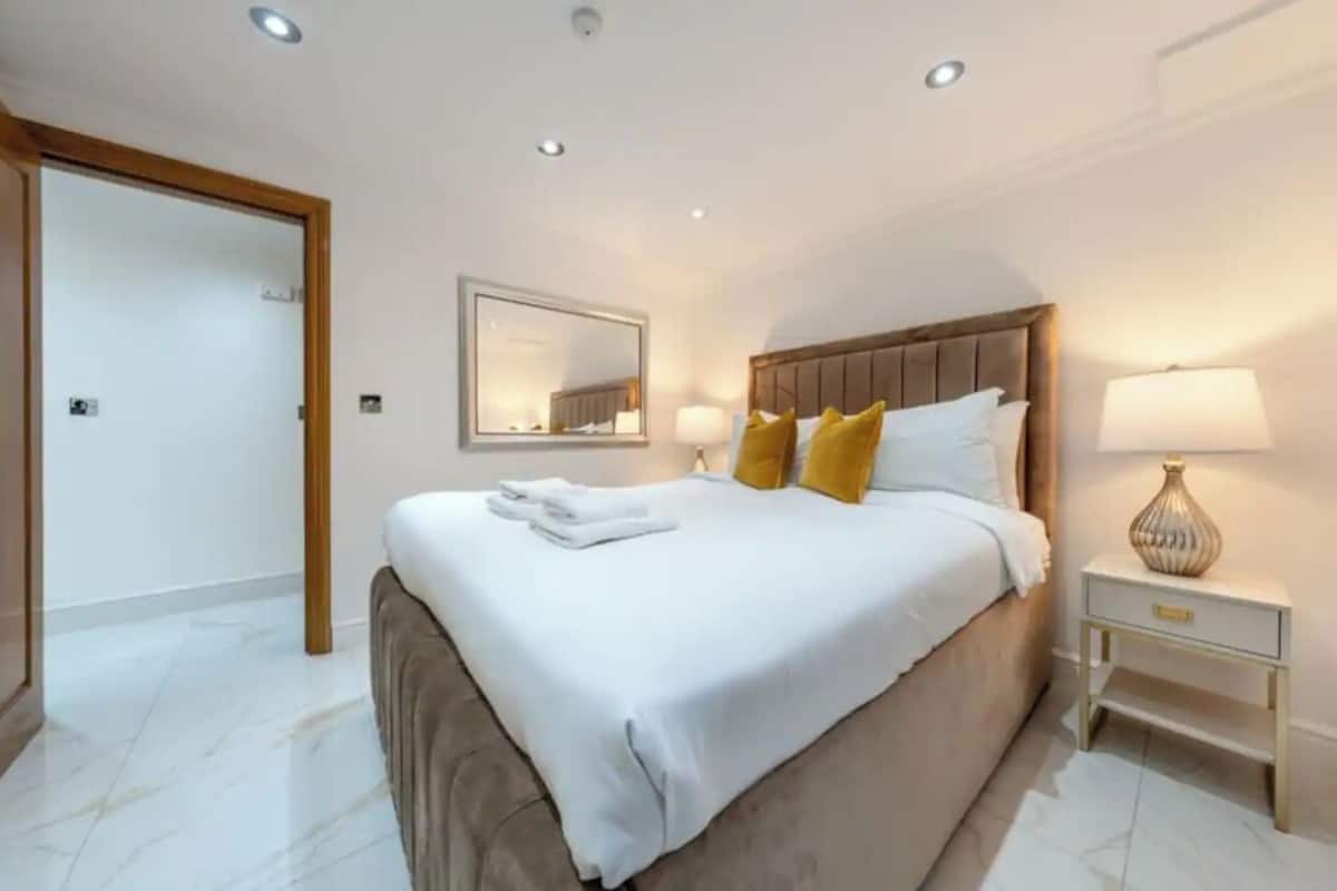 Appartement Deluxe | Espace de travail pour ordinateurs portables, rideaux d’obscurcissement