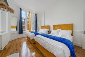 2 bedrooms, desk, iron/ironing board, free WiFi