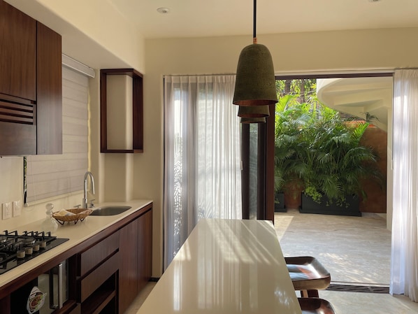 Microwave, oven, stovetop