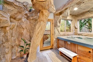 Cabin, Multiple Beds, Hot Tub, Mountain View (2282) | Bathroom | Designer toiletries, towels, toilet paper - THE SPA AT Winterset #2282 (Big Bear Lake)