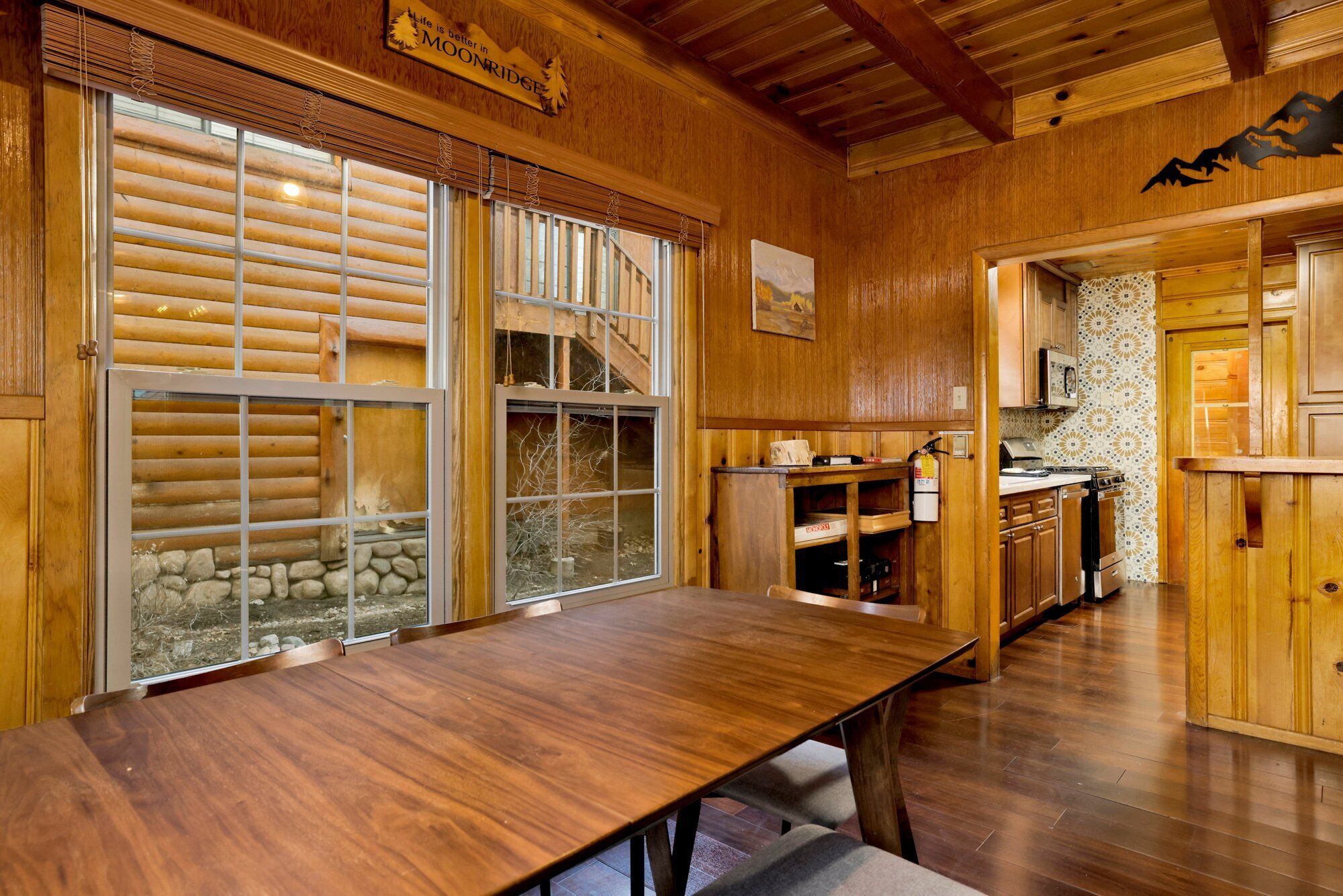 Cabaña, varias camas, patio, vista a la montaña (2335) | Restaurantes