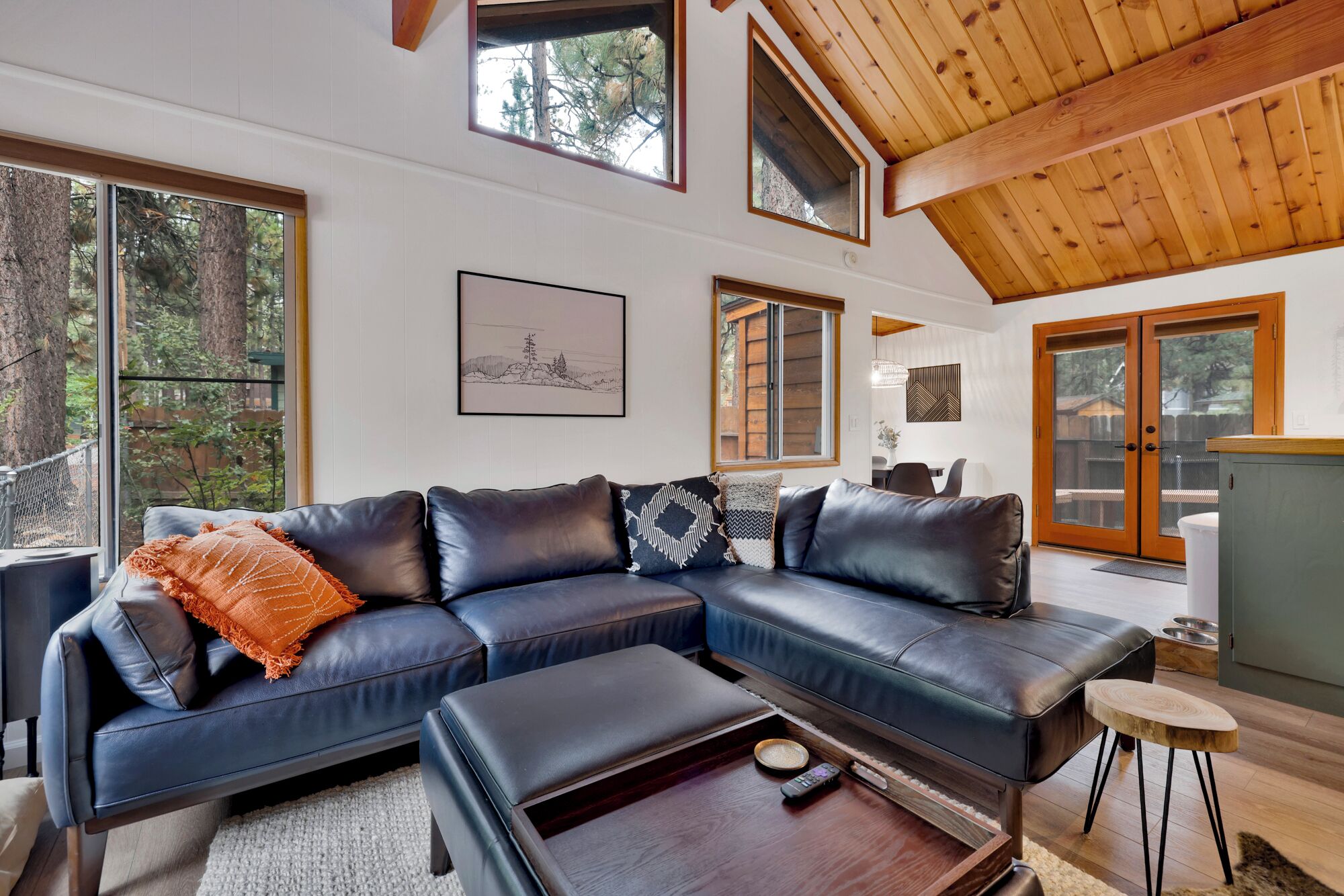 Cabin, Multiple Beds, Hot Tub, Mountain View (2165) | Living area