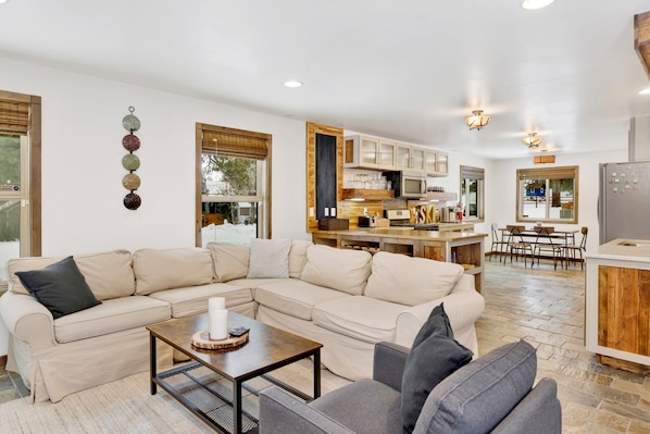 Cabin, Multiple Beds, Hot Tub, Mountain View (2113) | Living area - Village Chic Chalet #2113 (Big Bear Lake)