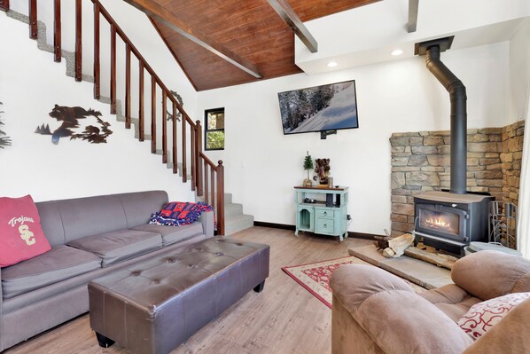 Kabin, Beberapa Tempat Tidur, hot tub, pemandangan gunung (2344) | Area keluarga