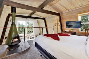 Ferienhütte, Mehrere Betten, Whirlpool, Bergblick (2066)