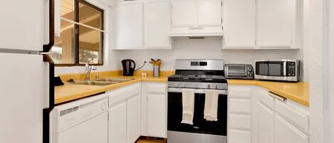 Condo, Multiple Beds, Patio, Mountain View (2195) | Private kitchen | Coffee/tea maker