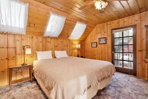 小屋, 多張床, 庭院, 山景 (2296) | 2 間臥室、獨特裝潢、布置獨特、床單