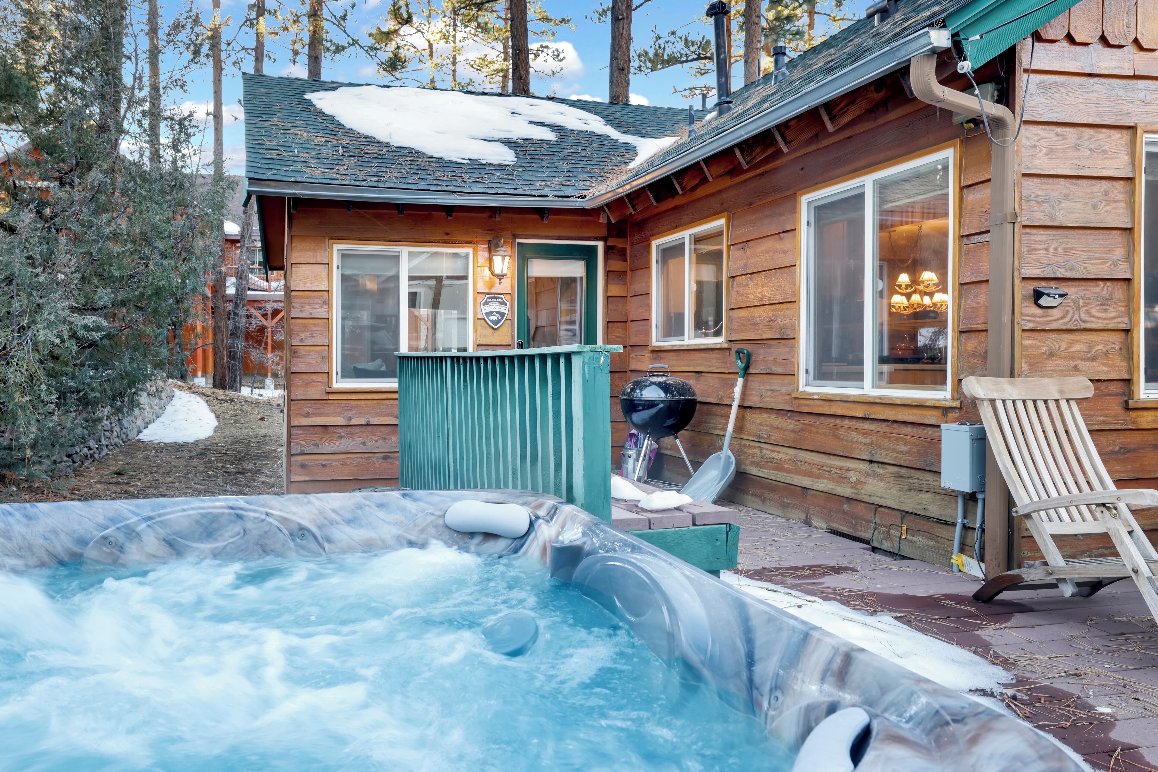 小屋, 多張床, 熱水浴缸, 山景 (2421) | 客房景觀