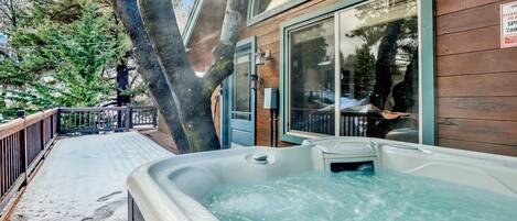 Bain à remous extérieur