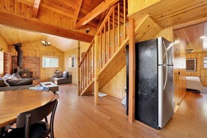 Cabin, Multiple Beds, Patio, Mountain View (2259) | Private kitchen | Coffee/tea maker