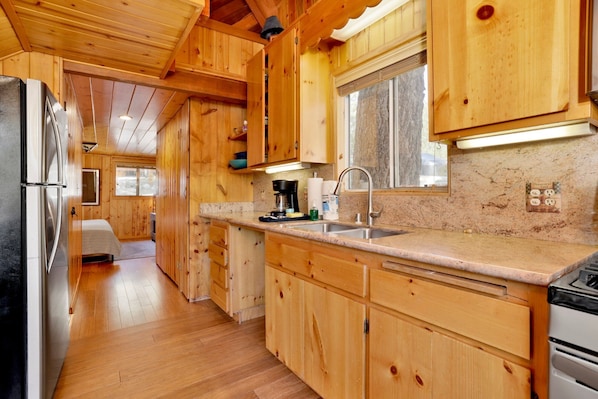 Ferienhütte, Mehrere Betten, Terrasse, Bergblick (2259) | Eigene Küche