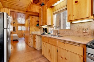Cabin, Multiple Beds, Patio, Mountain View (2259) | Private kitchen | Coffee/tea maker
