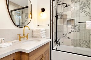 House, Multiple Beds, Patio, Mountain View (2301) | Bathroom | Designer toiletries, towels, toilet paper - Pine Meadow Village Castle #2301 (Big Bear Lake)