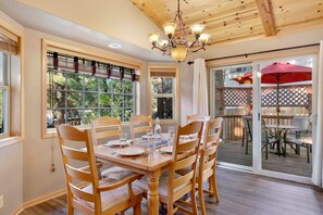 Cabin, Multiple Beds, Patio, Mountain View (2065) | 3 bedrooms, individually decorated, individually furnished, bed sheets - Tranquility Base #2065 (Big Bear City)