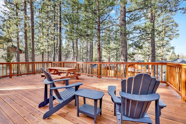 Terrace/patio - Kozy Cabin #2386 (Big Bear Lake)