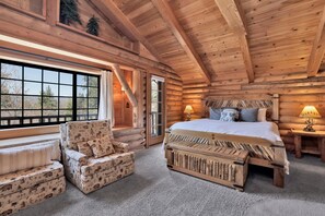 3 間臥室、獨特裝潢、布置獨特、床單