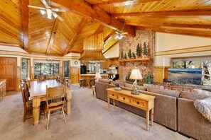 Cabin, Multiple Beds, Patio, Mountain View (2030) | Interior