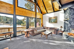 Fireplace - Black Diamond Chalet #1842 (Big Bear Lake)