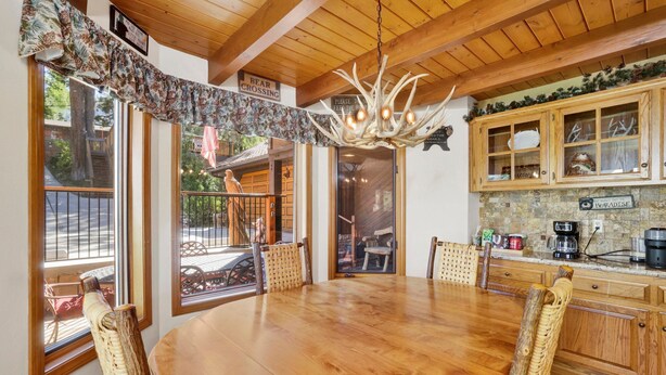 Cabin, Multiple Beds, Hot Tub, Mountain View (2098) | Dining - Cove Lakefront Chalet #2098 (Big Bear Lake)
