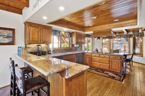 Cabin, Multiple Beds, Hot Tub, Mountain View (2098) | Private kitchen | Coffee/tea maker - Cove Lakefront Chalet #2098 (Big Bear Lake)