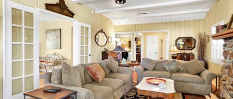 Cabin, Multiple Beds, Patio, Mountain View (2360) | Living area