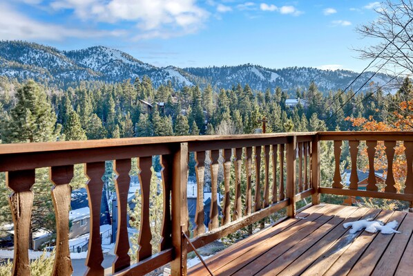 Cabin, Multiple Beds, Patio, Mountain View (2243) | Balcony view - Yosemite Slope Views #2243 (Big Bear Lake)