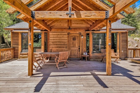 小屋, 多张床, 露台, 山景 (2105) | 露台