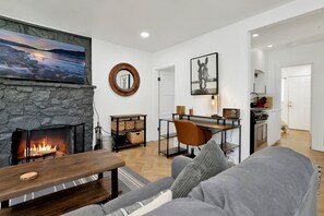 Cabin, Multiple Beds, Patio, Mountain View (2279) | Living area
