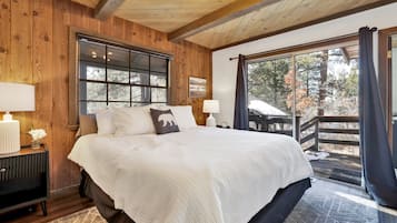 小屋, 多張床, 熱水浴缸, 山景 (2462) | 3 間睡房、獨特設計、獨特裝修、床單