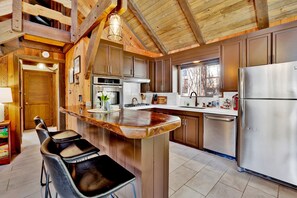 Cabin, Multiple Beds, Hot Tub, Mountain View (2462) | Private kitchen | Coffee/tea maker - Moose Mountain Manor #2462 (Big Bear Lake)