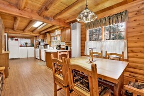 Cabin, Multiple Beds, Patio, Mountain View (2343) | In-room dining - BIG Bear Haven #2343 (Big Bear City)