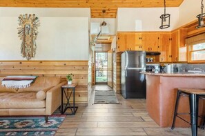 Cabin, 1 Queen Bed, Patio, Mountain View (2286) | Private kitchen | Coffee/tea maker - Serrano House #2286 (Big Bear Lake)