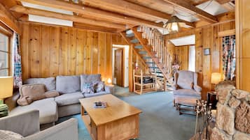 Cabin, Multiple Beds, Patio, Mountain View (2298) | Living area