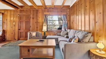 Cabin, Multiple Beds, Patio, Mountain View (2298) | Living area