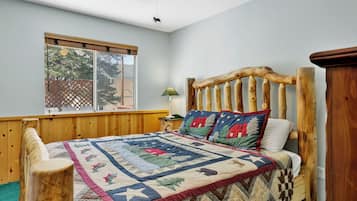 Cabin, Multiple Beds, Hot Tub, Mountain View (2345) | 3 bedrooms, individually decorated, individually furnished, bed sheets