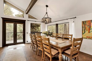 Cabin, Multiple Beds, Hot Tub, Mountain View (2193) | Dining