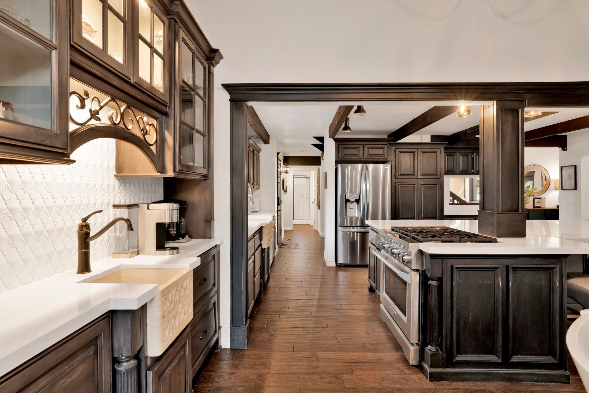 Cabin, Multiple Beds, Hot Tub, Mountain View (2193) | Private kitchen | Coffee/tea maker