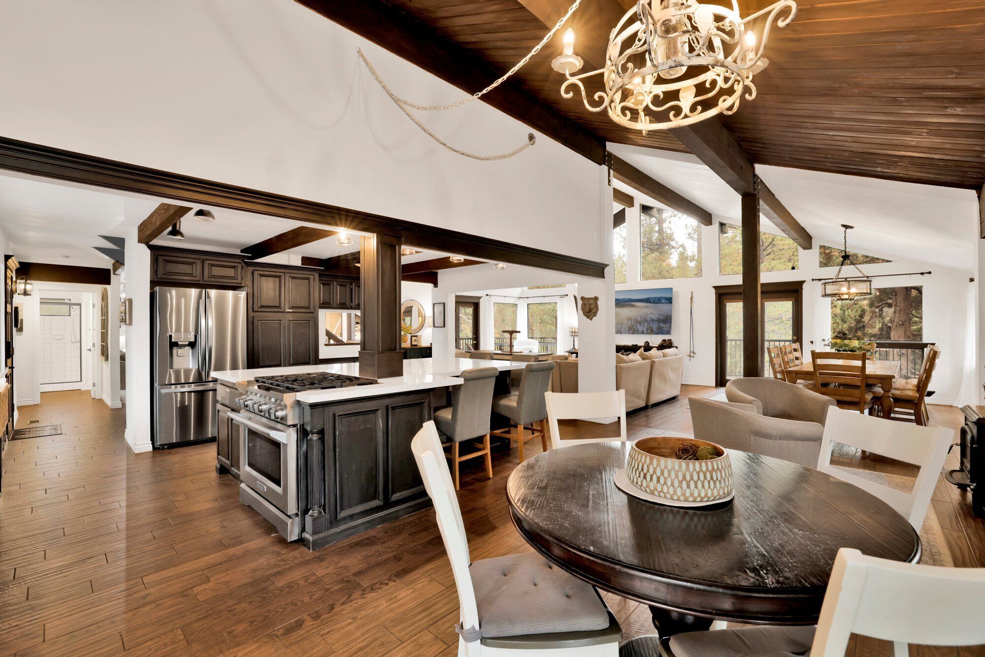 Cabin, Multiple Beds, Hot Tub, Mountain View (2193) | Dining